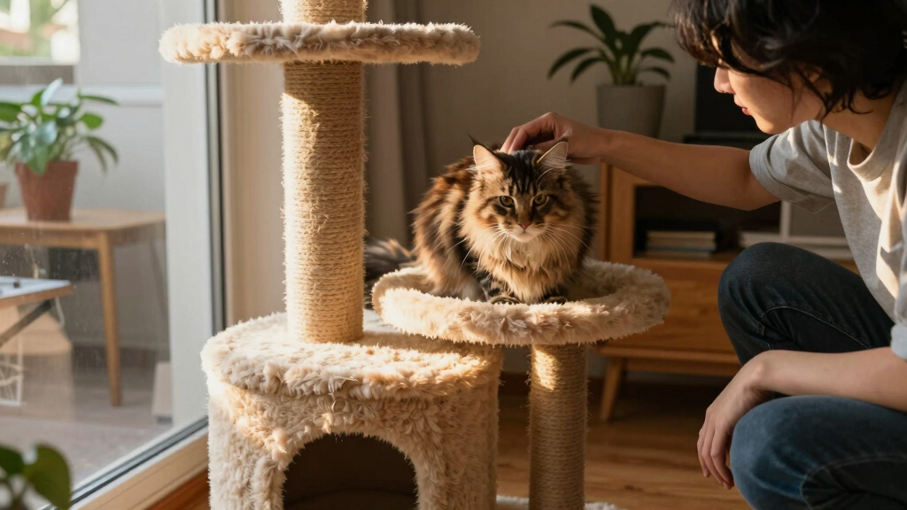 best cat tower condo for Maine Coons