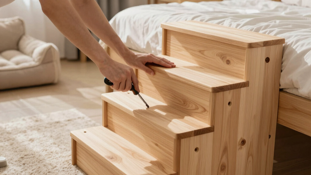 best pet stairs for high beds