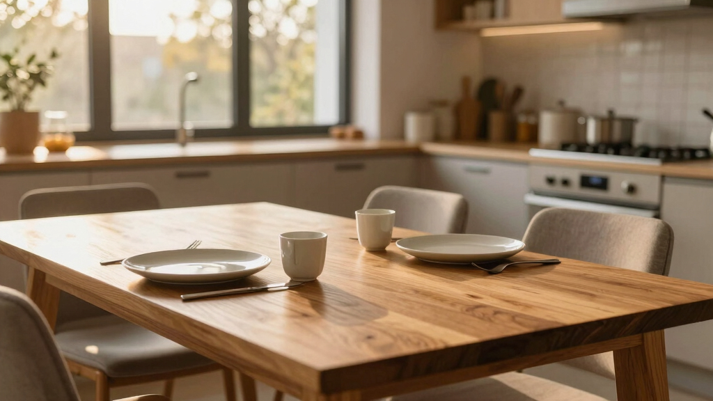 best solid wood dining tables for family homes