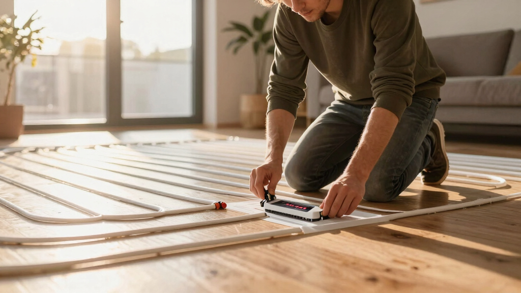 best electric radiant floor heating kit