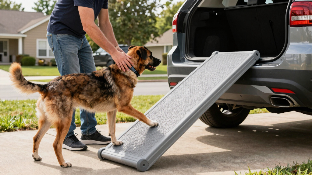 best SUV dog ramp for large breeds