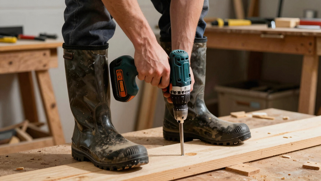 best work boots composite toe waterproof