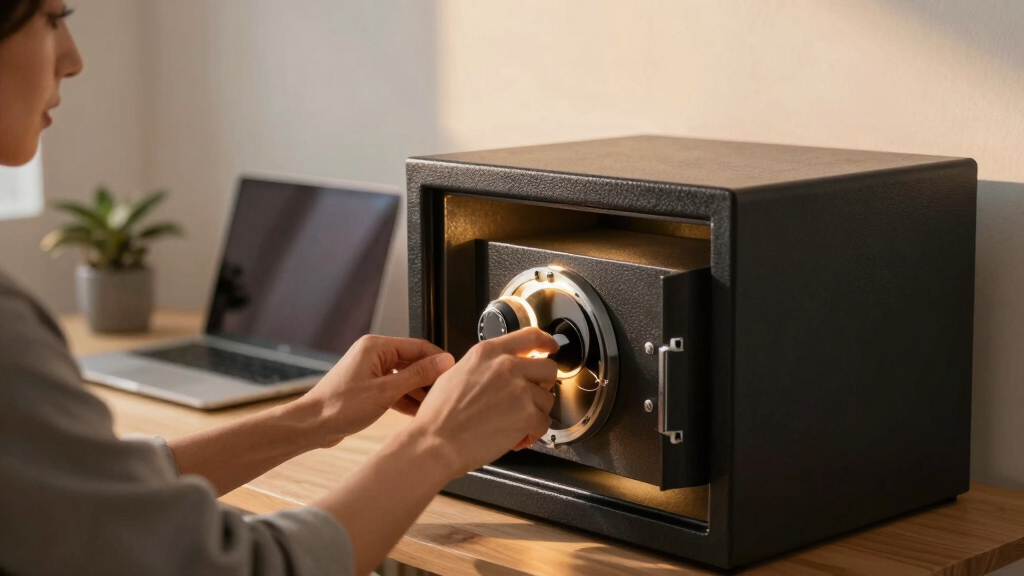 best safe with interior light