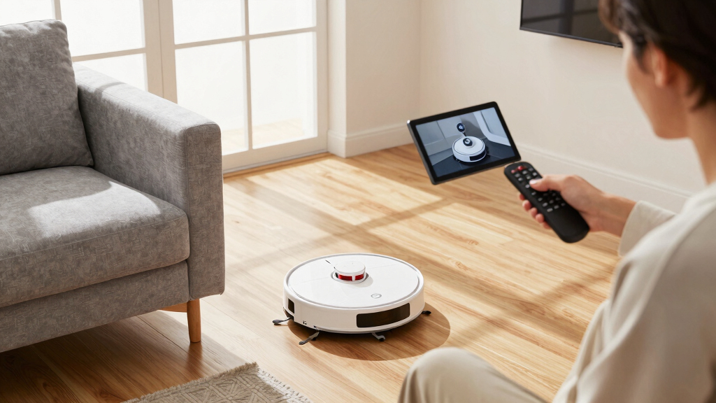 best robot vacuum with remote camera monitoring