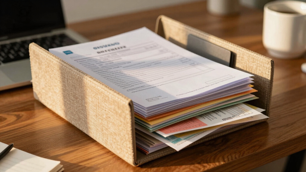best file organizer for divorce receipts and records