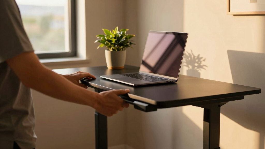 best standing desk electric L shaped