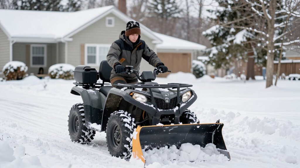 best snow plow for ATV
