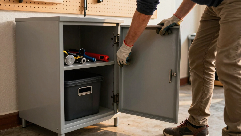 best garage storage cabinet metal heavy duty