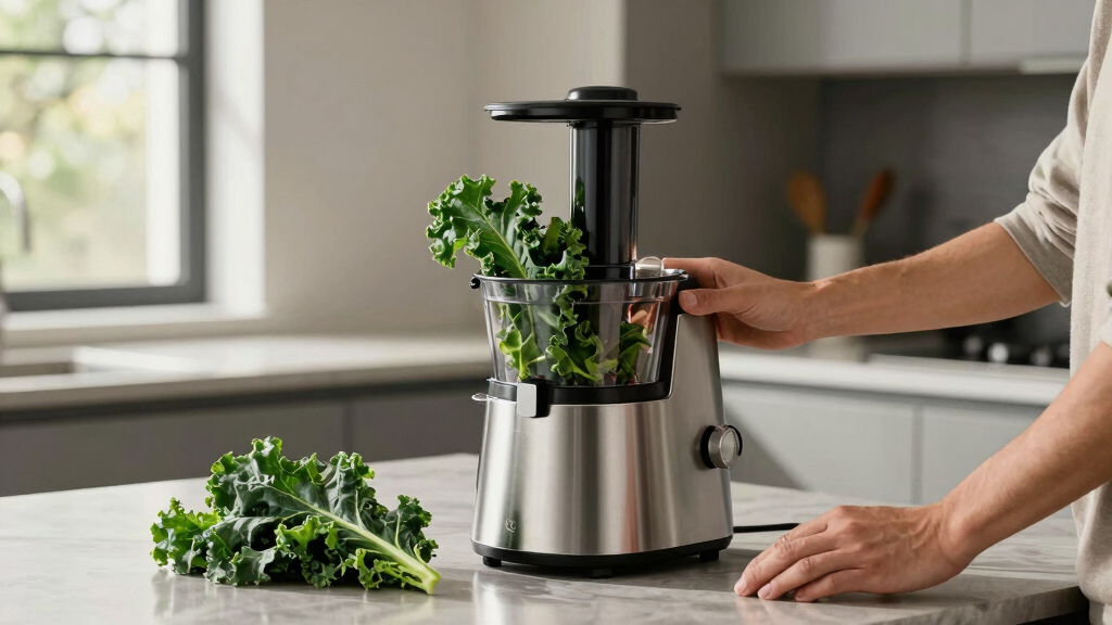 best slow juicer for leafy greens high end