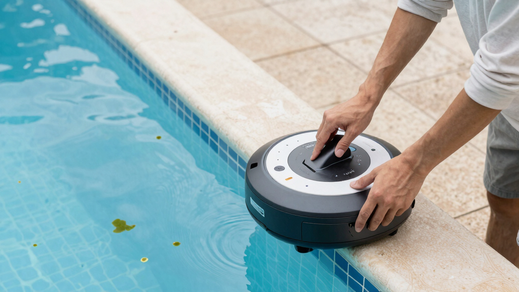 best robotic pool cleaner for algae