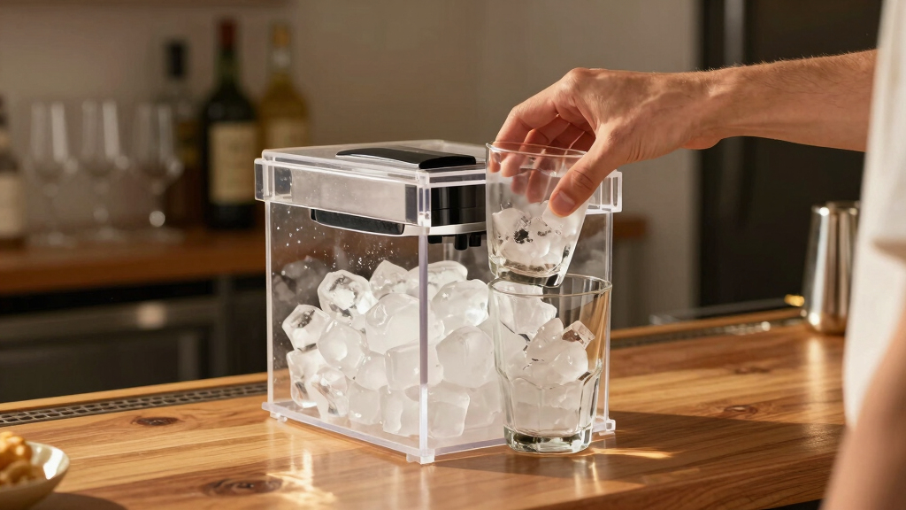 best clear ice maker for home bar