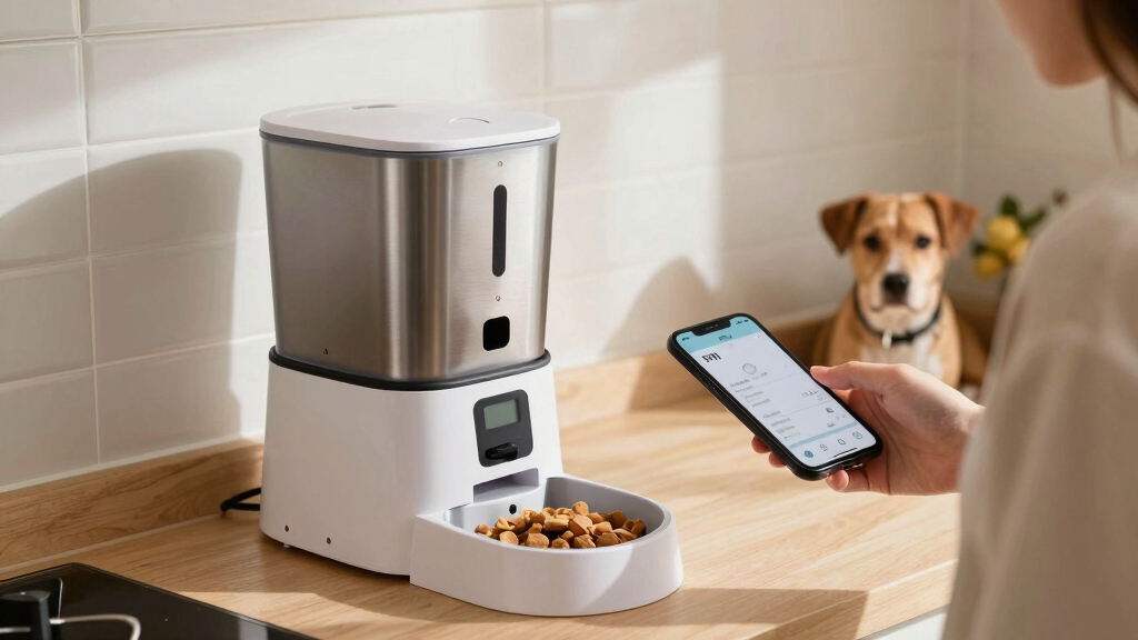 best automatic dog feeder with app control