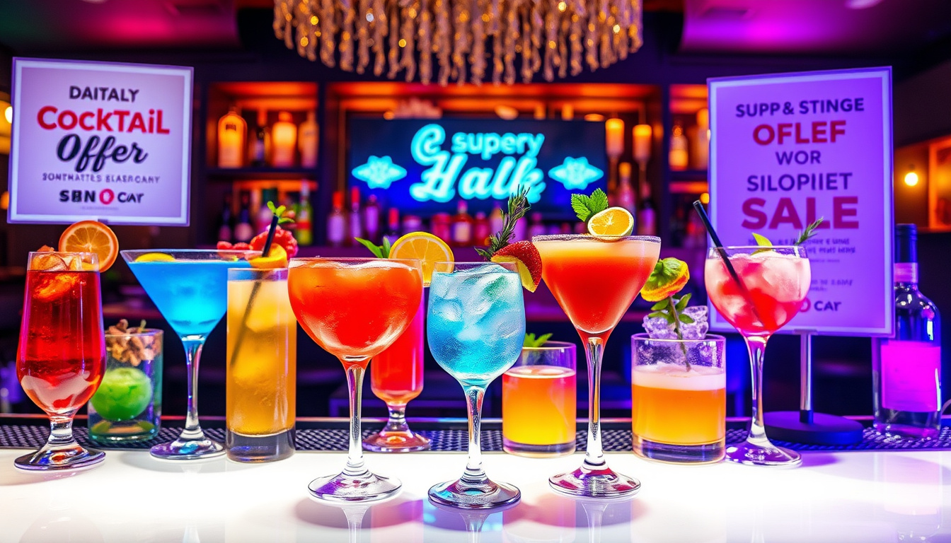 Signature Drinks and Special Offers