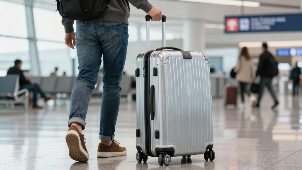best aluminum carry on suitcase