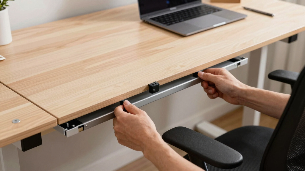 height adjustable drafting desk