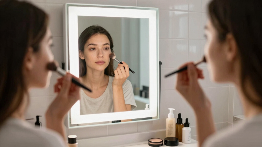 best vanity mirror with lights and magnification