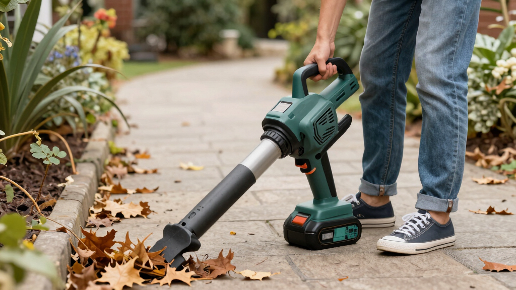 best leaf blower battery powered kit
