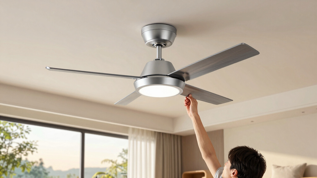 best premium ceiling fans with clean modern lines