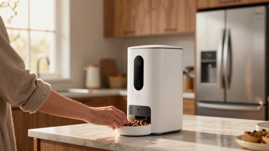 best smart pet feeder with camera