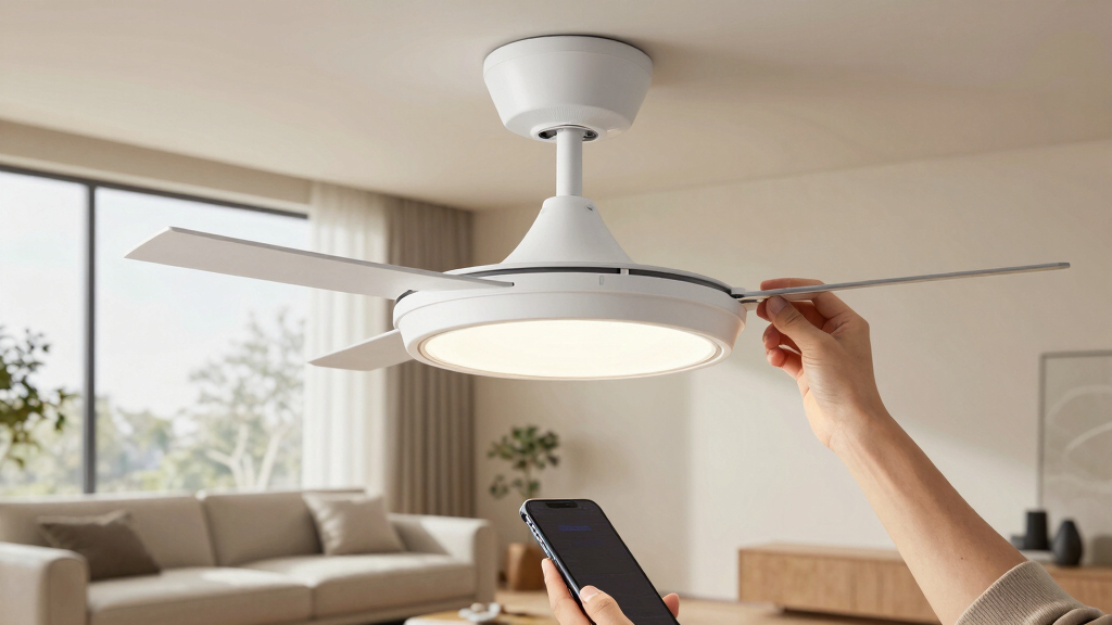 best flush mount smart ceiling fans
