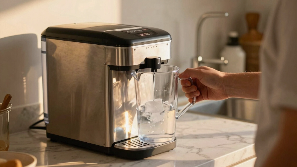 best clear ice maker countertop machine