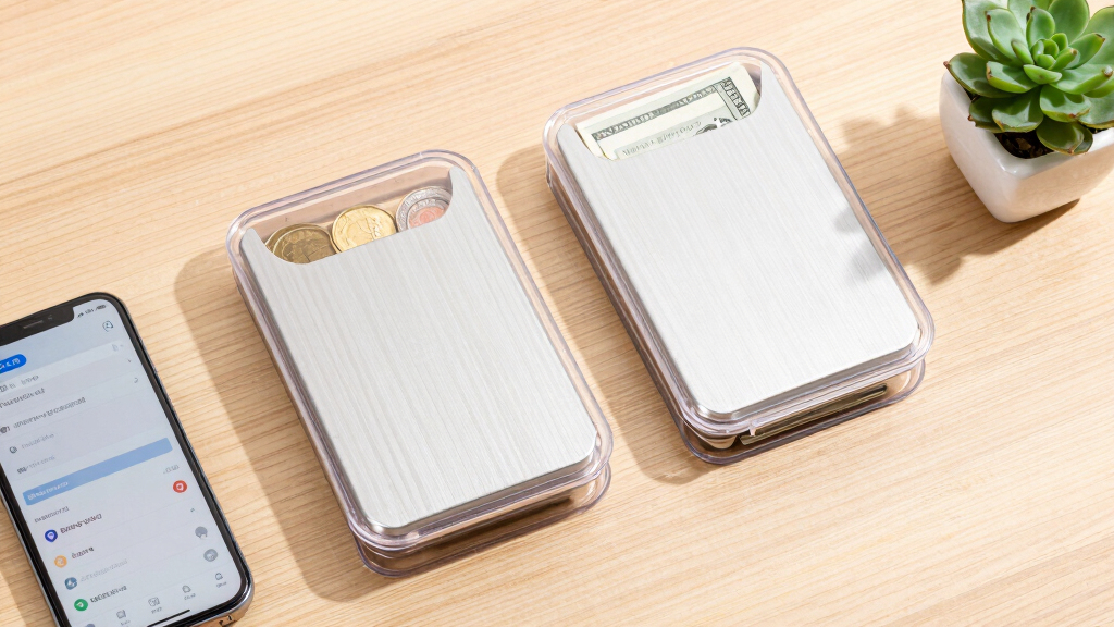 Two pocket money sorter for small business