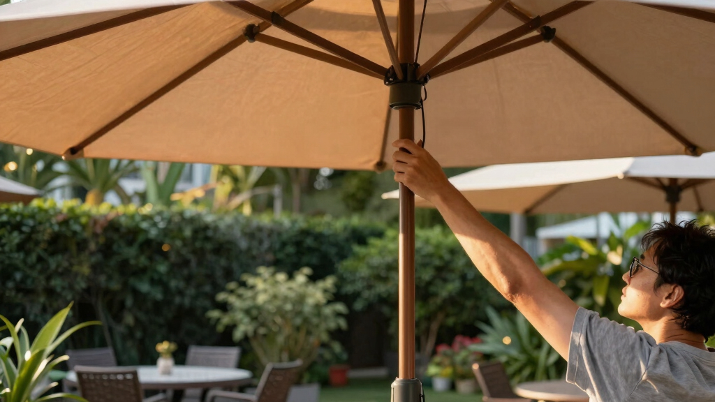 best cantilever patio umbrella heavy duty