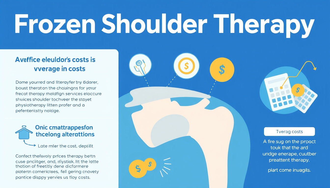 Average Physiotherapy Costs for Frozen Shoulder Treatment