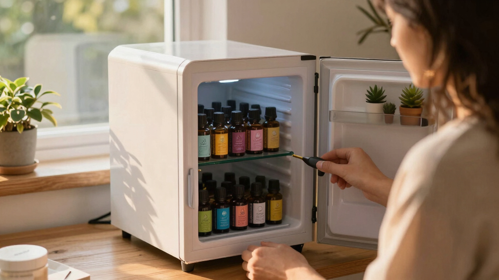 best mini fridge for essential oil storage