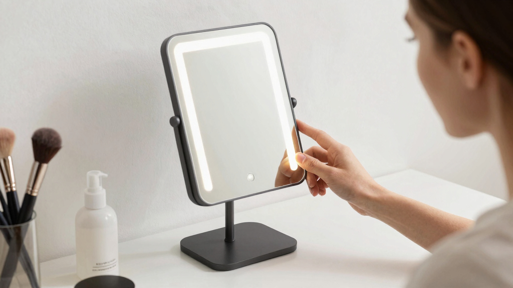 best smart makeup mirror with adjustable lighting
