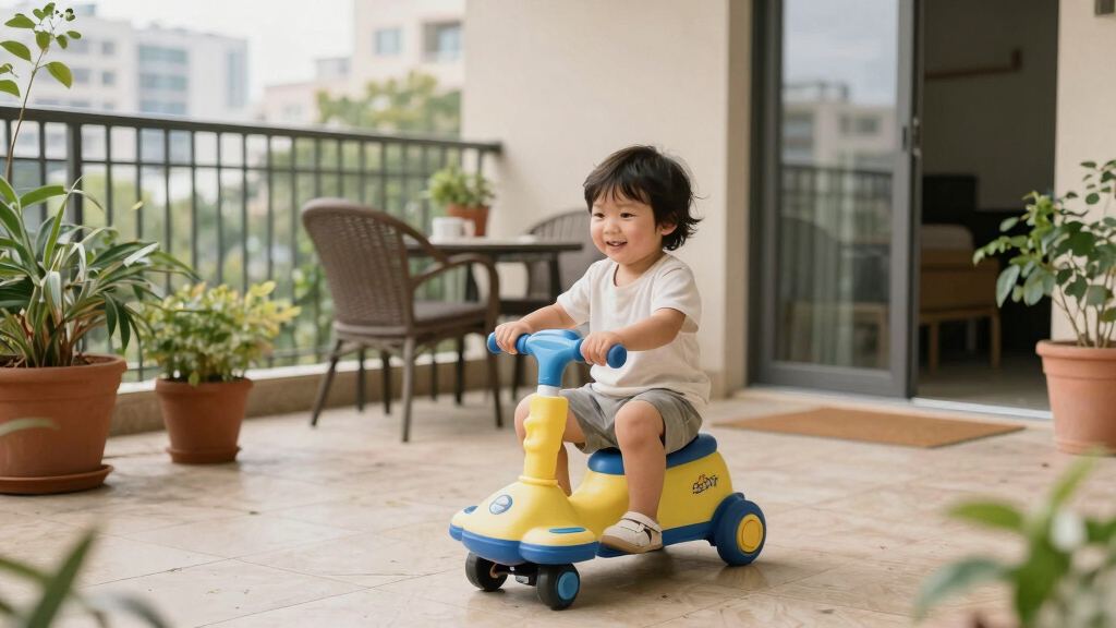 best ride on toy for apartment patio
