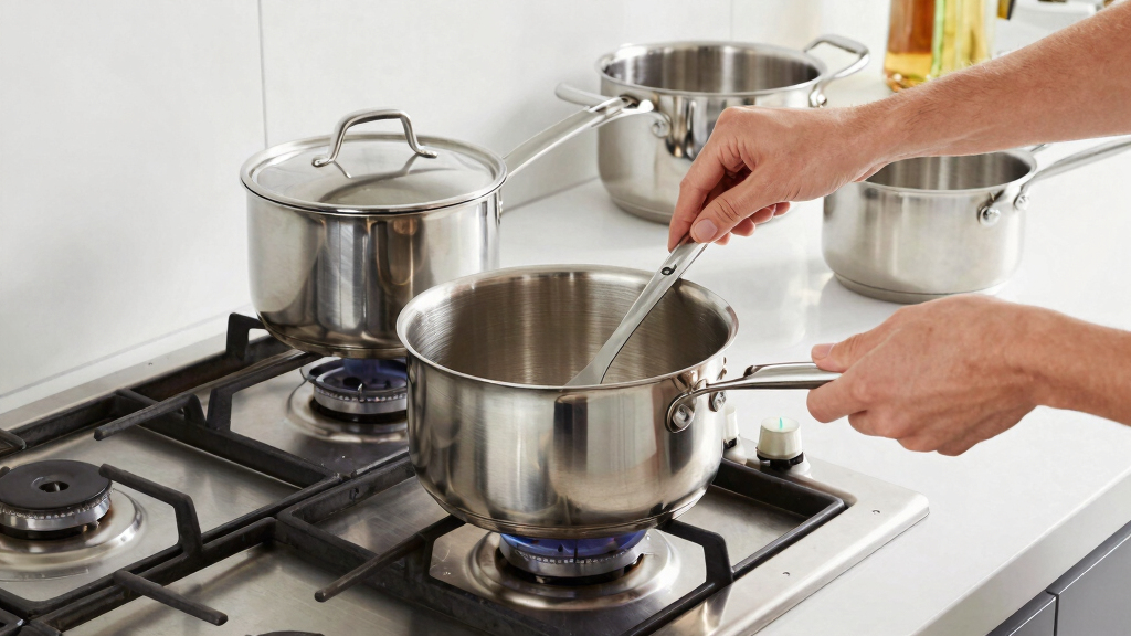 best stainless steel cookware set premium