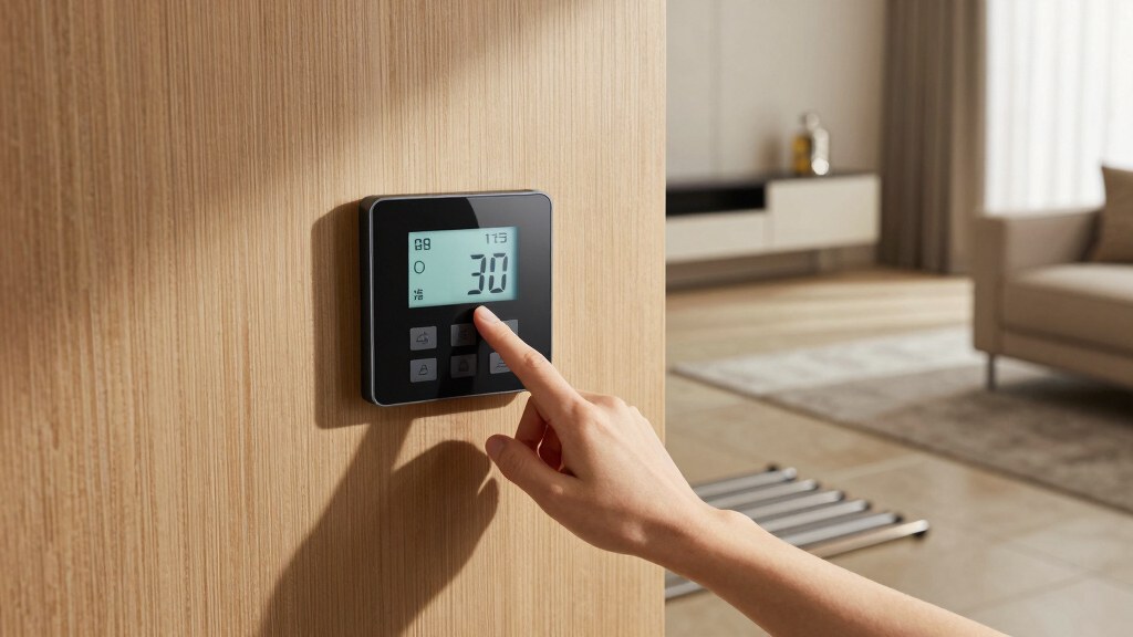best radiant floor heating thermostat