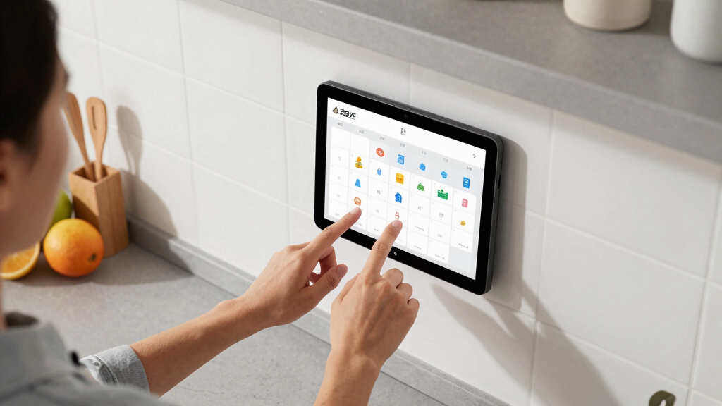 best wall mounted digital family calendar