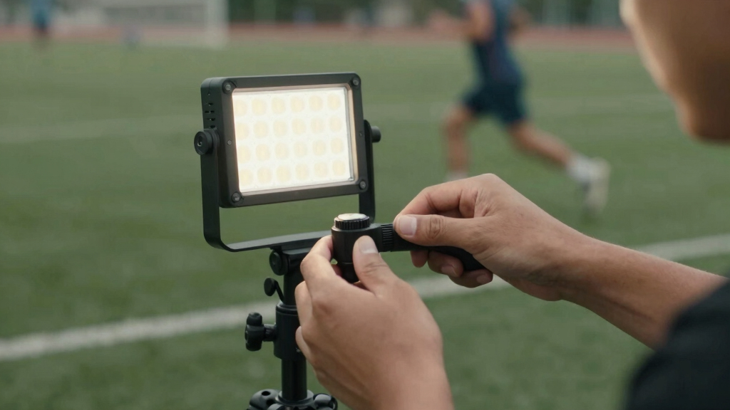 best battery powered LED lights for sports interviews