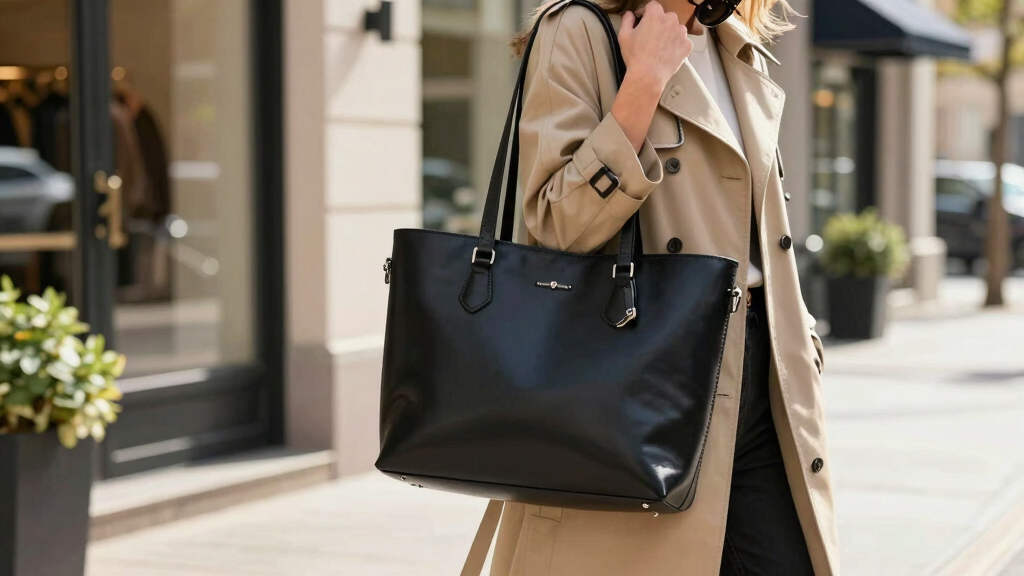 best premium leather tote bags amazon