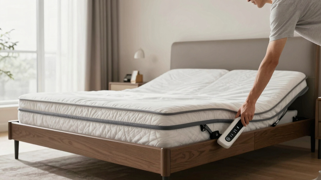 best split king adjustable bed bases