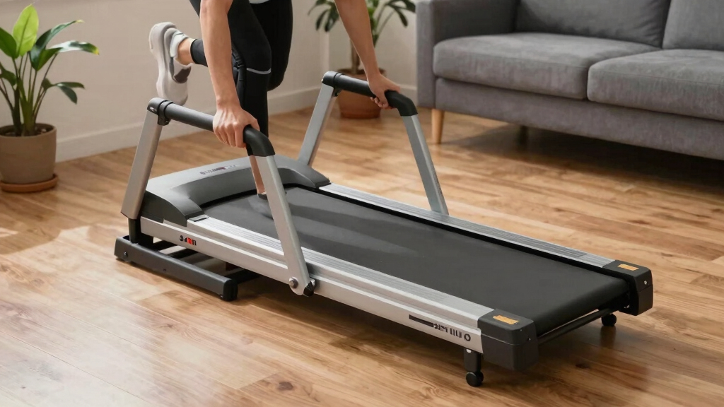best foldable treadmill for apartment living