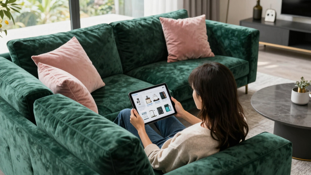 best velvet sectional sofas amazon