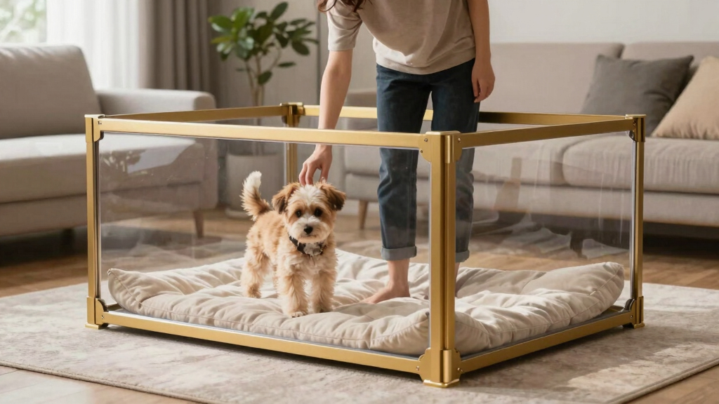 best acrylic dog playpen luxury style