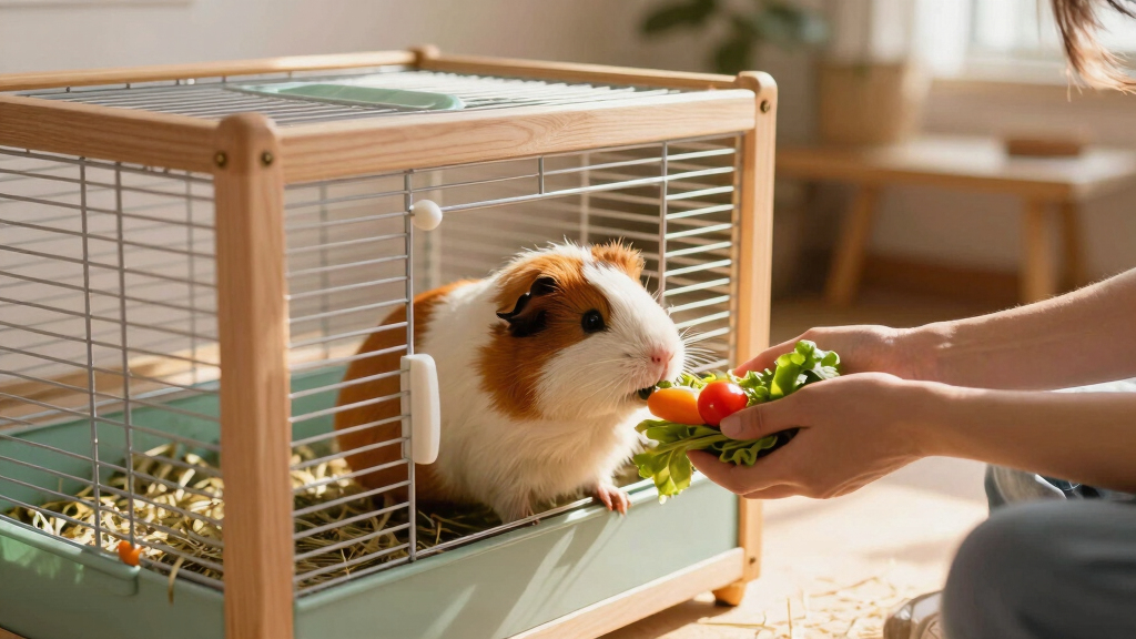 best guinea pig stand cage with storage