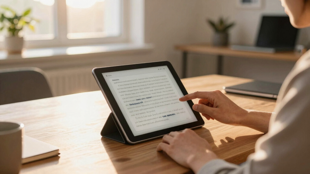 best e ink tablet for work