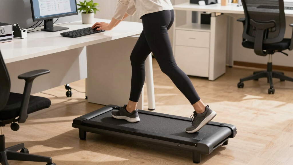 best under desk walking pad for office use