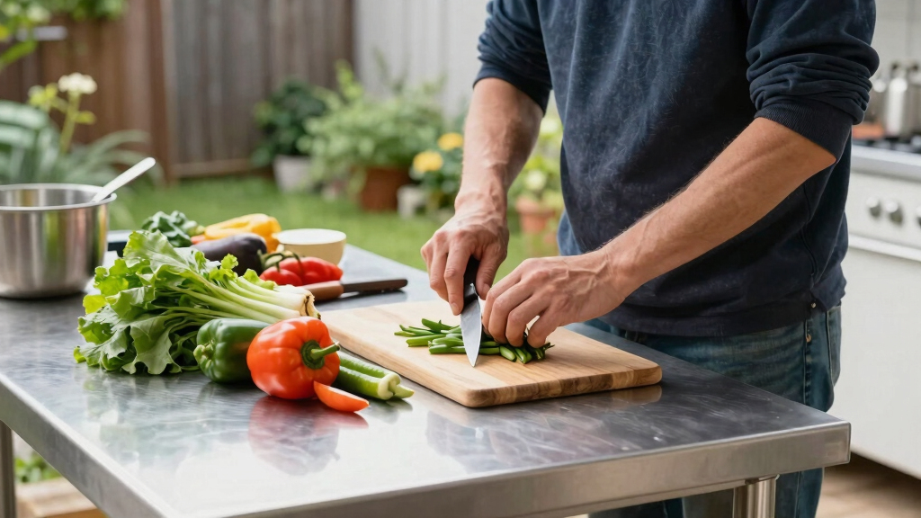 best outdoor prep table stainless steel