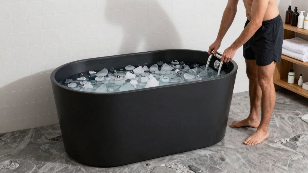 best cold plunge tub for home recovery space