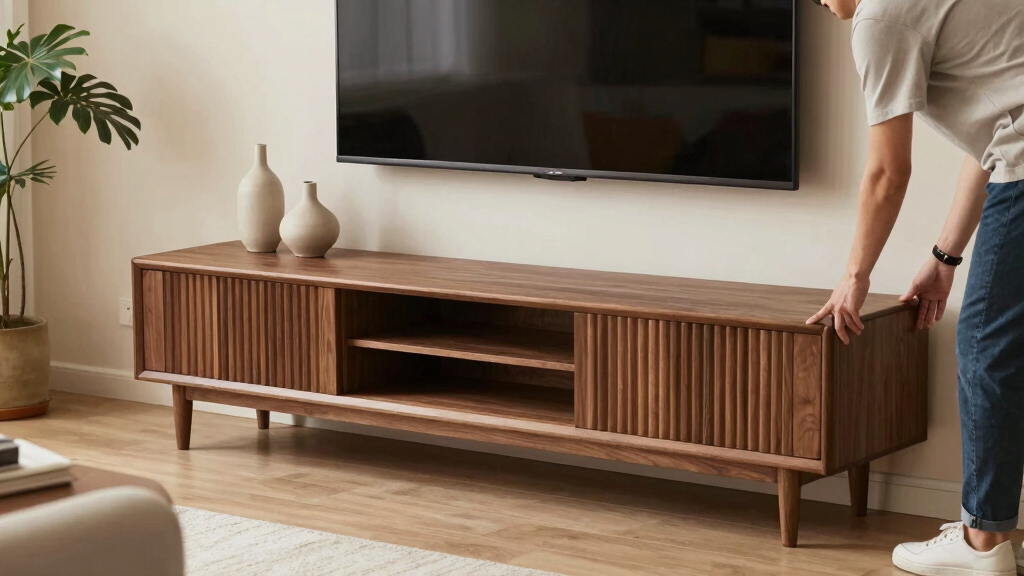 best fluted TV stand