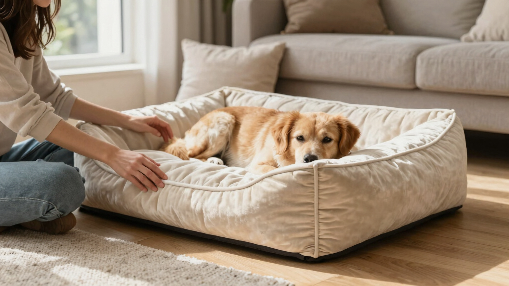 best calming dog bed premium