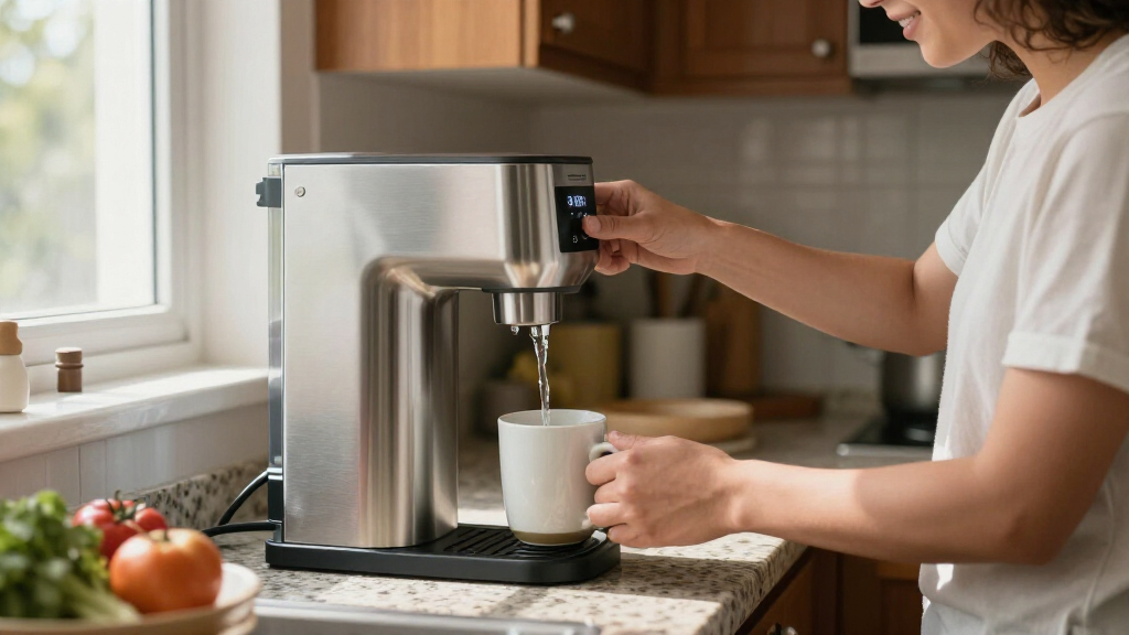 best built in hot water dispenser