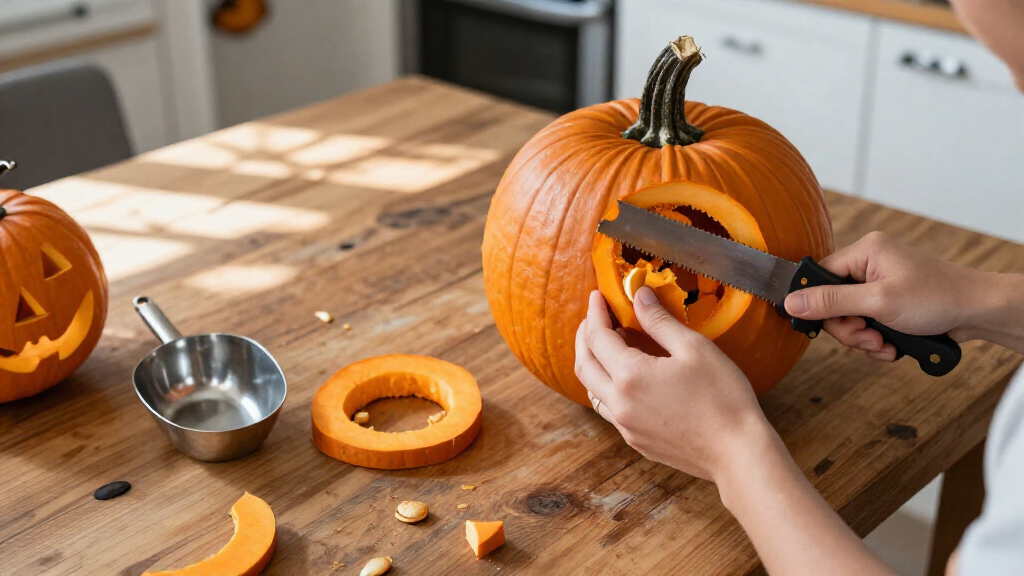 Halloween pumpkin carving kits