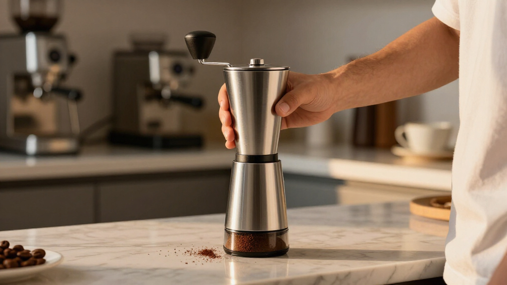 high end espresso grinder for home